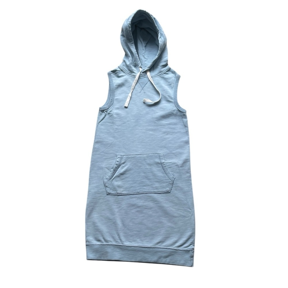 Sporting Life Blue Sleeveless Sweatshirt Hoodie Dress Size XS